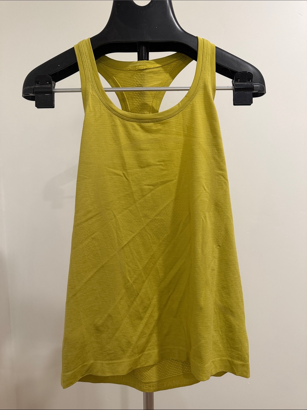 lululemon athletica mustard Racerback Tank